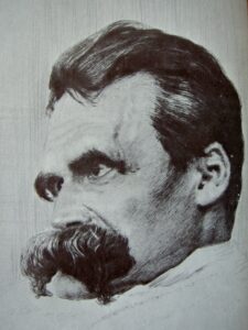 What Nietzsche looked like after nihilism.